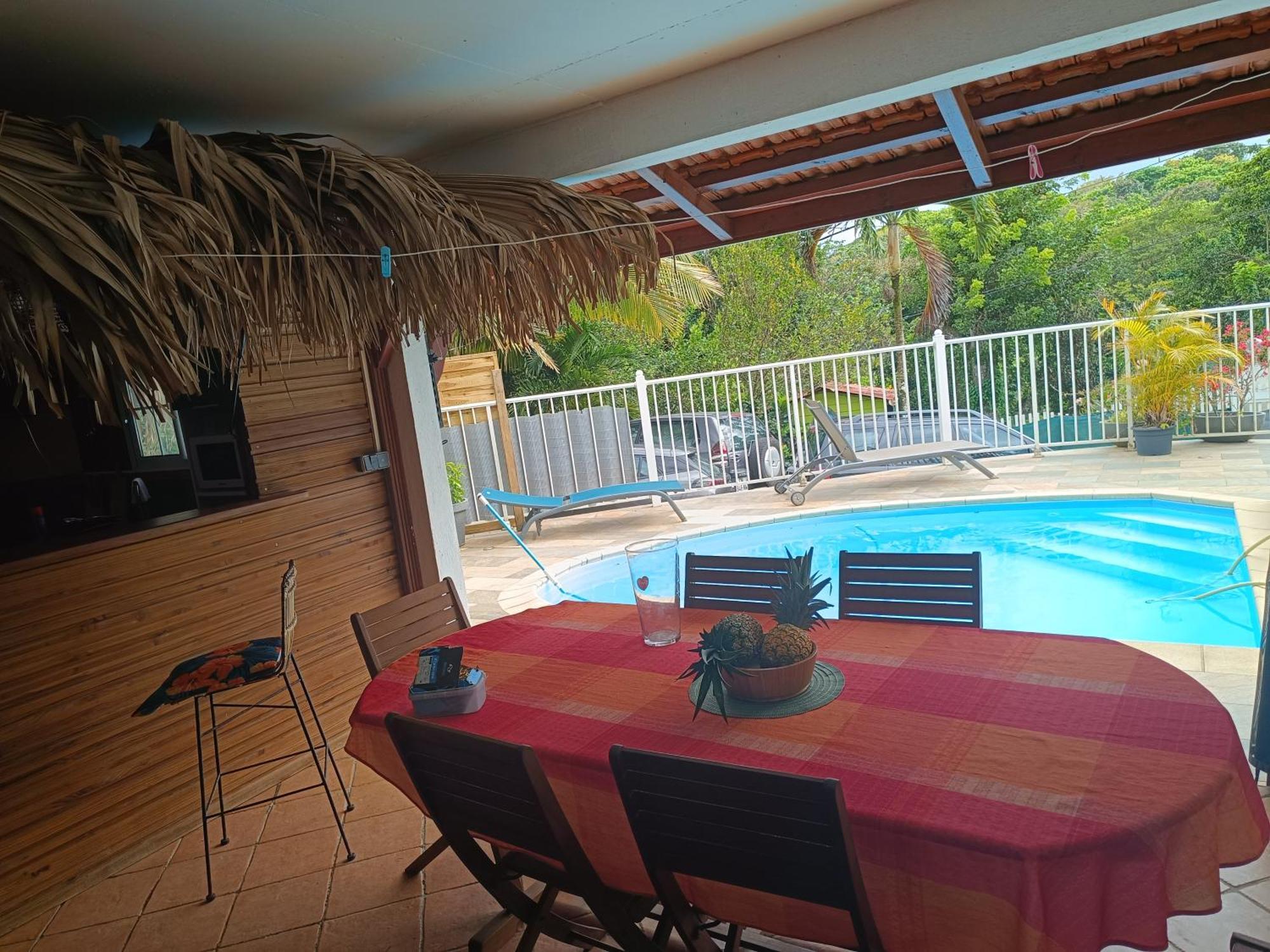 סנט-לוס Douceur Des Hauteurs Bas De Villa, Piscine Privee מראה חיצוני תמונה